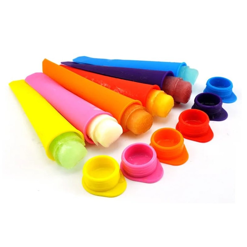 5Piece Silicone Popsicle Maker Set 10