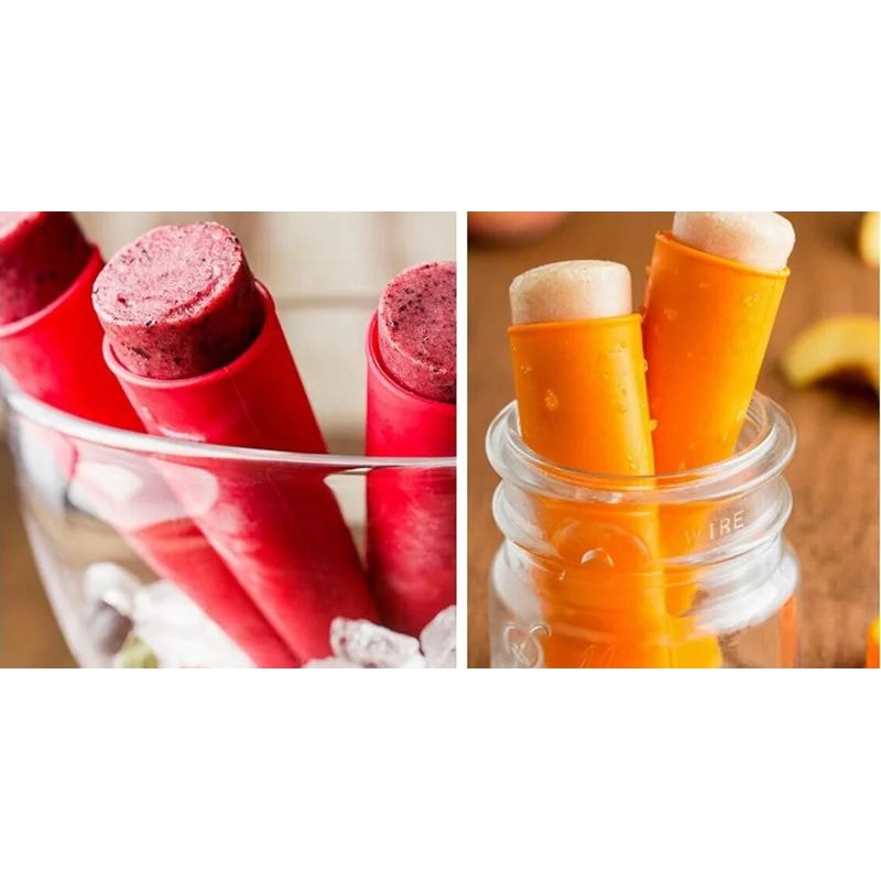 5Piece Silicone Popsicle Maker Set 11