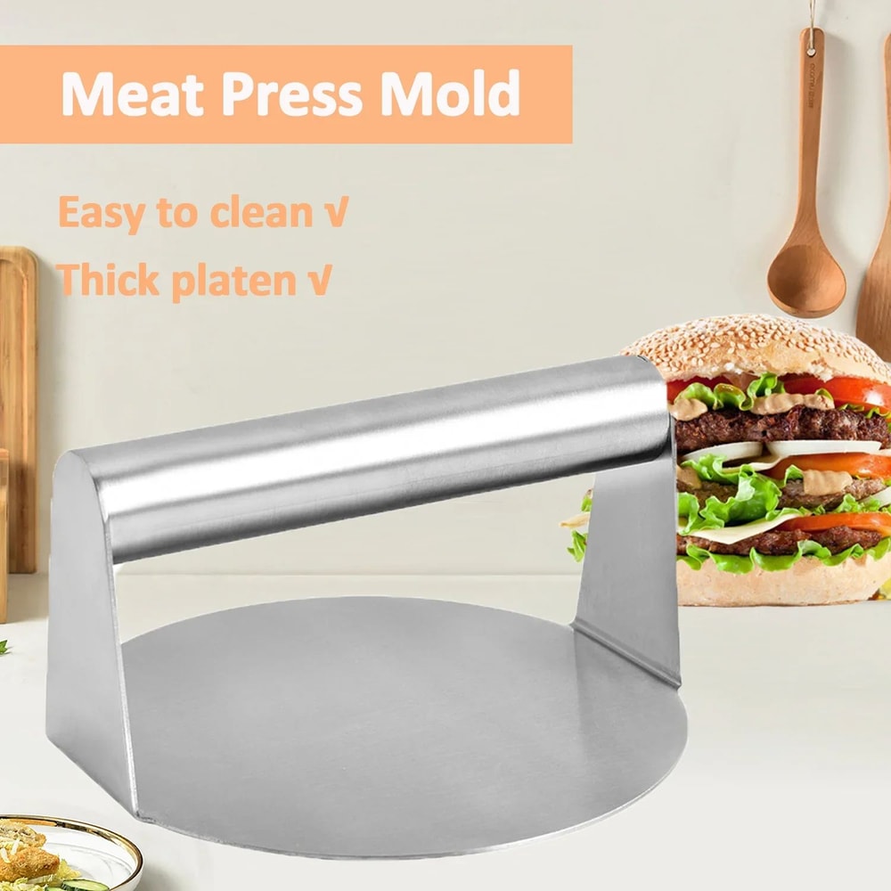 Stainless Steel Burger Press And Patty Maker 1