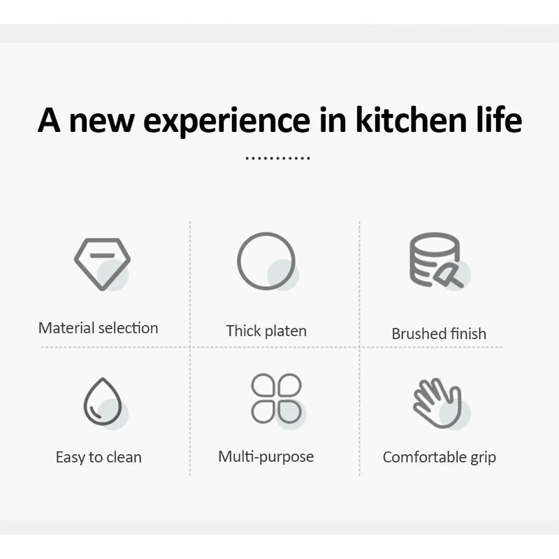 Stainless Steel Burger Press And Patty Maker 7