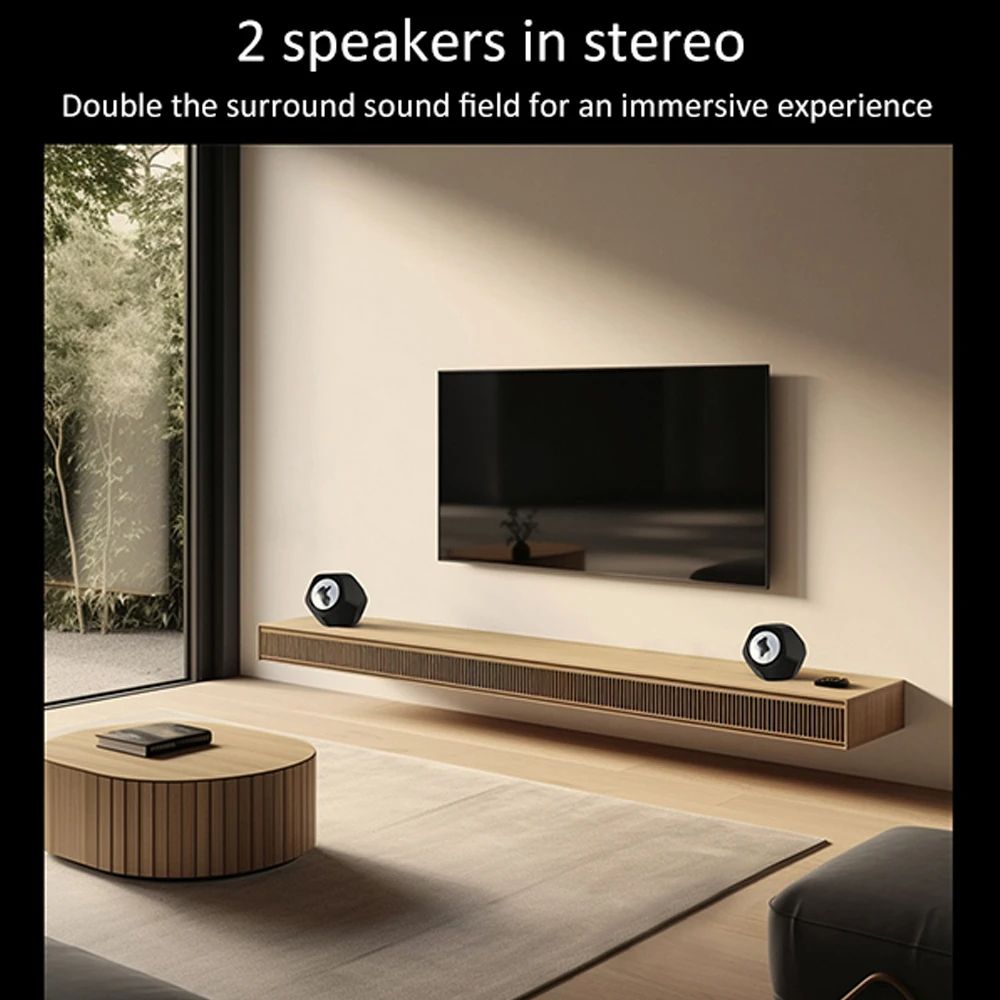 Magnetic Fluid Desktop Bluetooth Speaker Rhythm Lamp 1