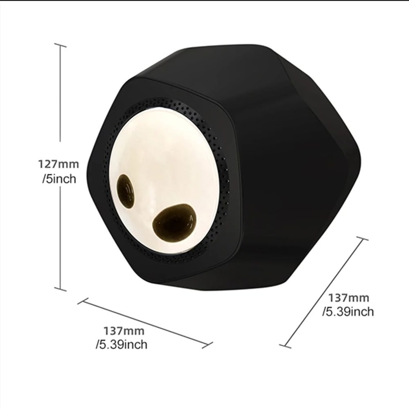 Magnetic Fluid Desktop Bluetooth Speaker Rhythm Lamp 4