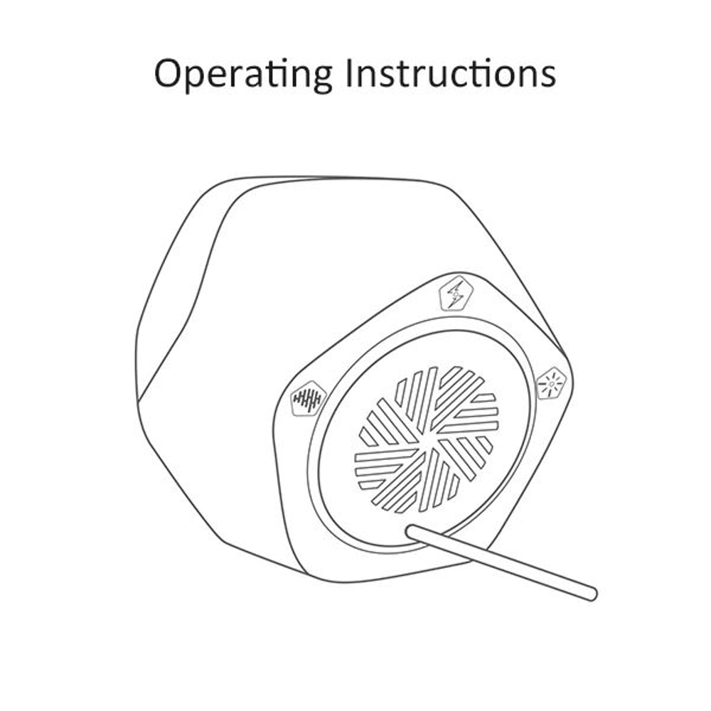 Magnetic Fluid Desktop Bluetooth Speaker Rhythm Lamp 6