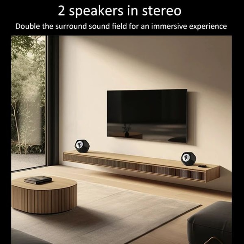 Magnetic Fluid Desktop Bluetooth Speaker Rhythm Lamp 7