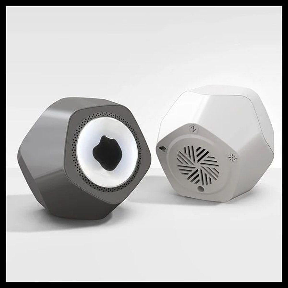 Magnetic Fluid Desktop Bluetooth Speaker Rhythm Lamp 11