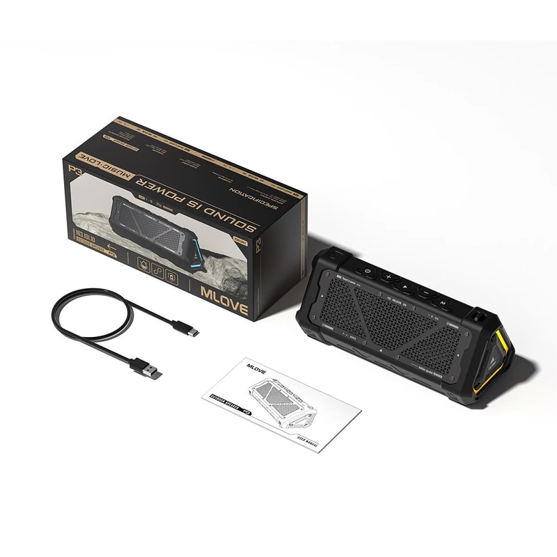 MLOVE P3 40W Outdoor Bluetooth Speaker 9