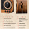 Retro Wooden Bluetooth Speaker With FM TF Playback 5