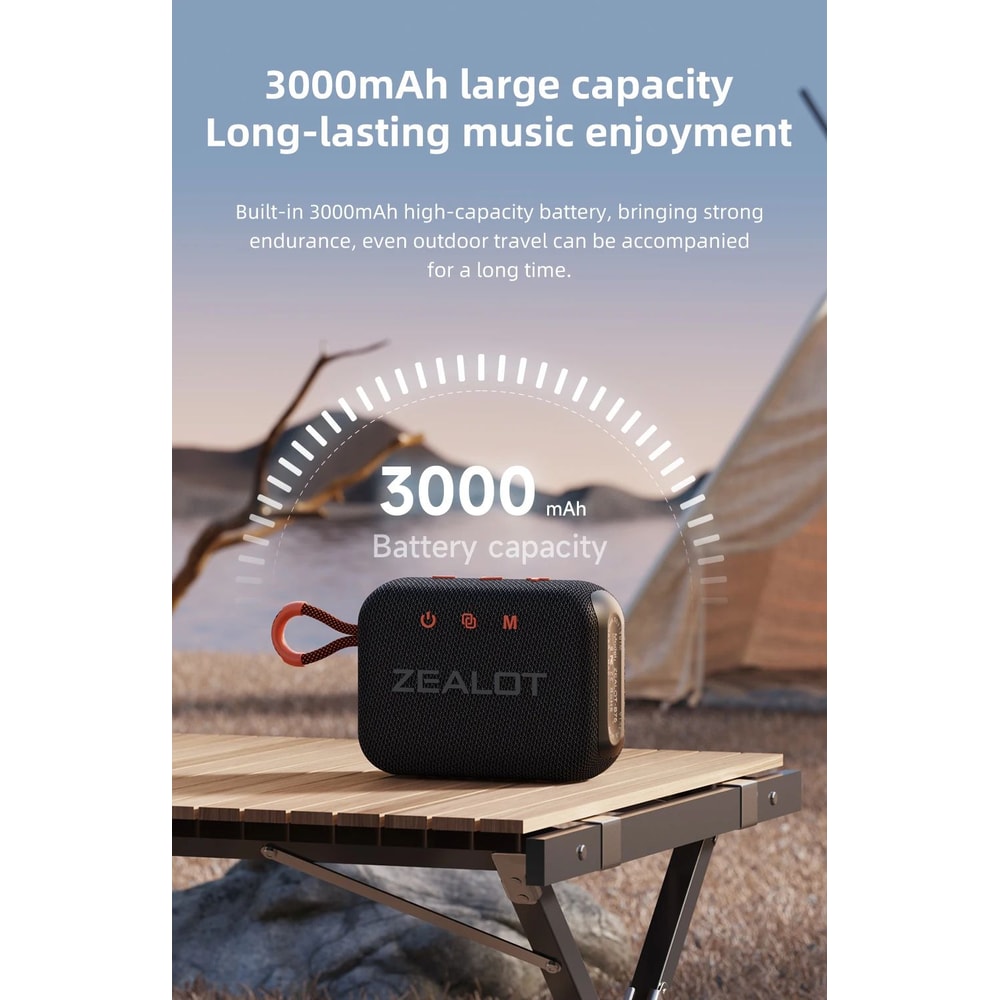 ZEALOT S75 Outdoor Portable Bluetooth Speaker 9