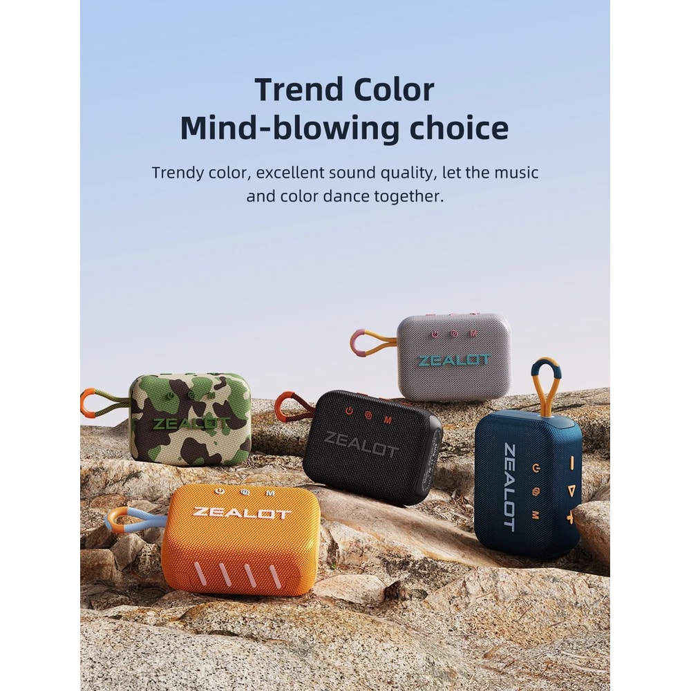 ZEALOT S75 Outdoor Portable Bluetooth Speaker 13