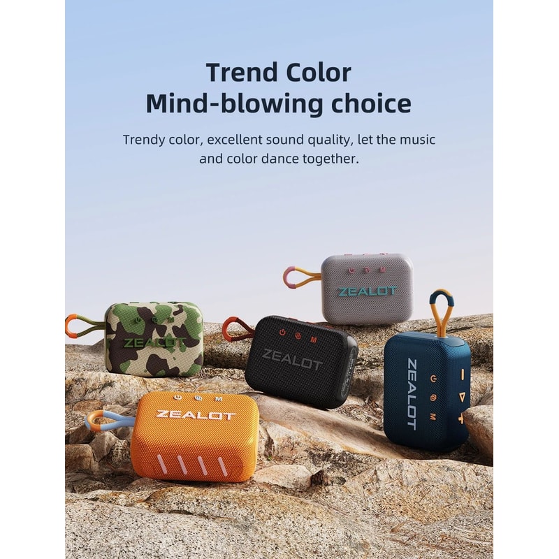 ZEALOT S75 Outdoor Portable Bluetooth Speaker 13