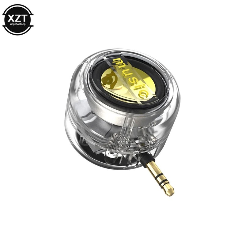 Mini Portable Rechargeable AUX Stereo Speaker 6