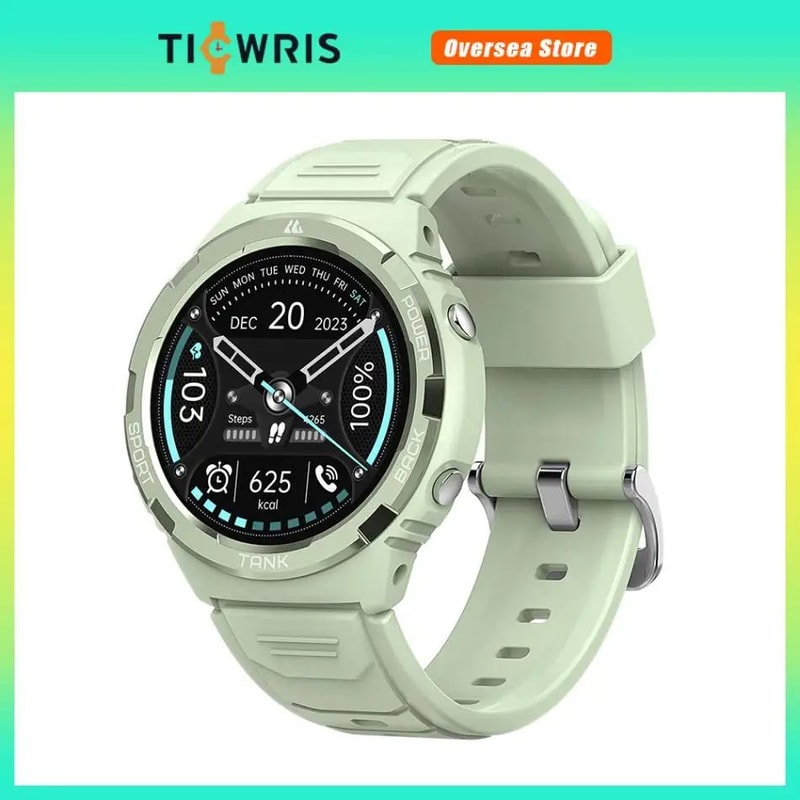 TICWRIS TANK S1 AMOLED Smartwatch With Bluetooth Call 0