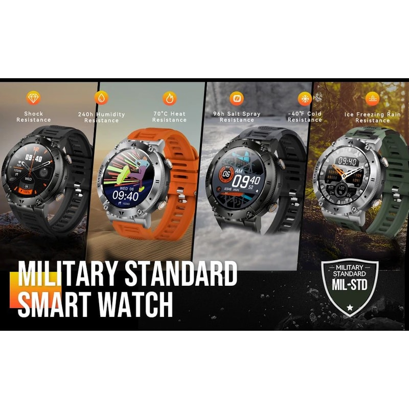 LaNikar Bluetooth Calling Fitness Smartwatch 6