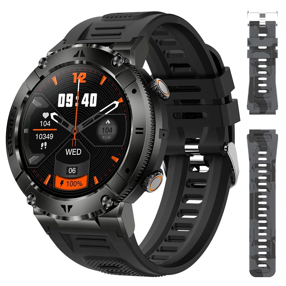 LaNikar Bluetooth Calling Fitness Smartwatch 10