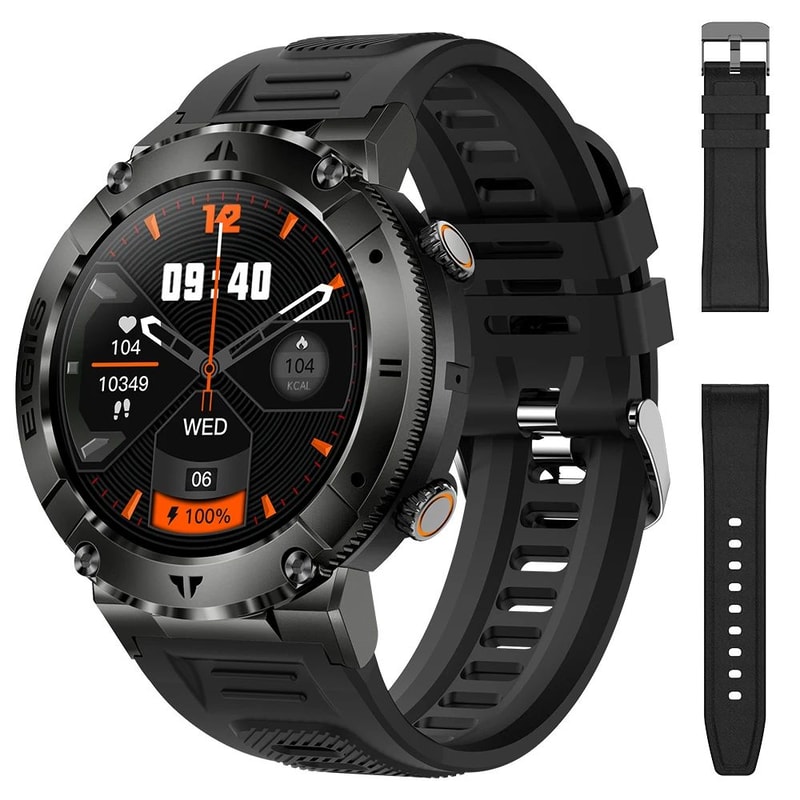 LaNikar Bluetooth Calling Fitness Smartwatch 12