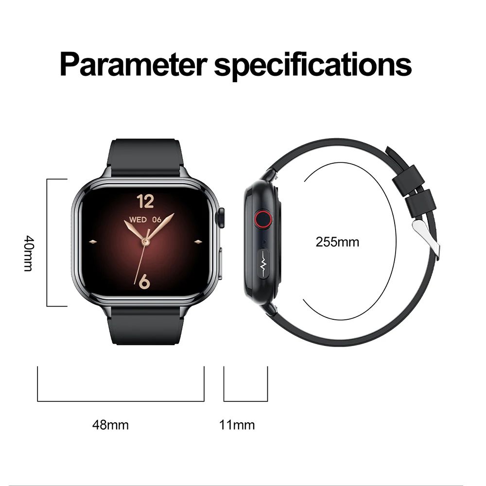 VALDUS VE31 Pro ECG Bluetooth Calling Smartwatch 4