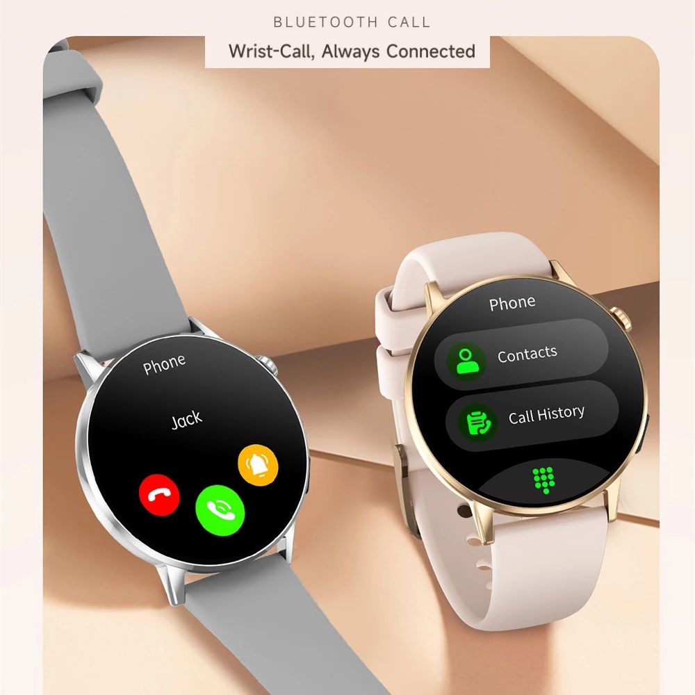 Women AMOLED Bluetooth Calling Smartwatch With Flashlight 5