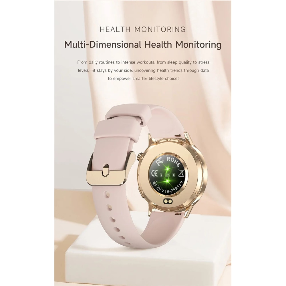 Women AMOLED Bluetooth Calling Smartwatch With Flashlight 12