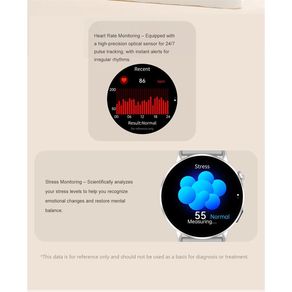 Women AMOLED Bluetooth Calling Smartwatch With Flashlight 13