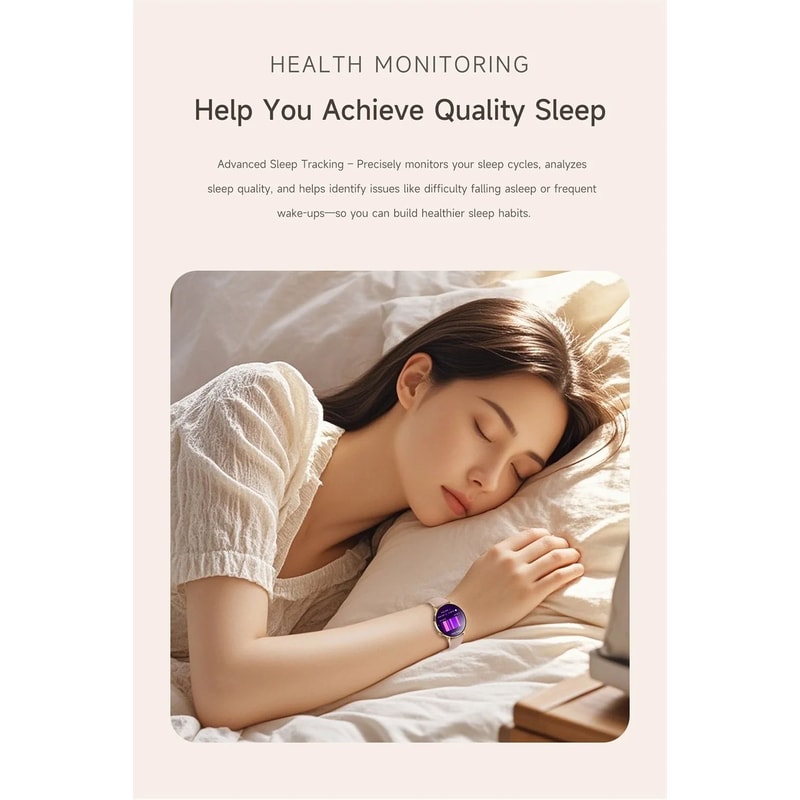 Women AMOLED Bluetooth Calling Smartwatch With Flashlight 14