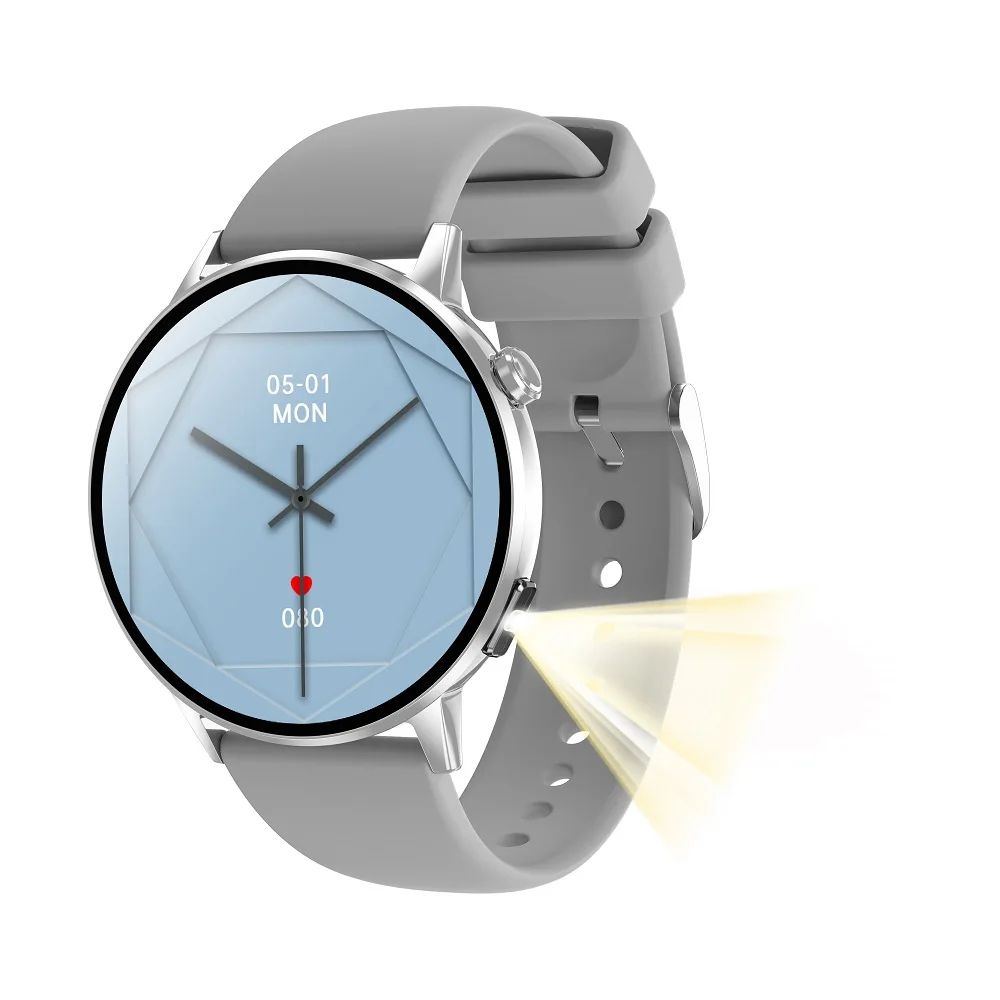 Women AMOLED Bluetooth Calling Smartwatch With Flashlight 15