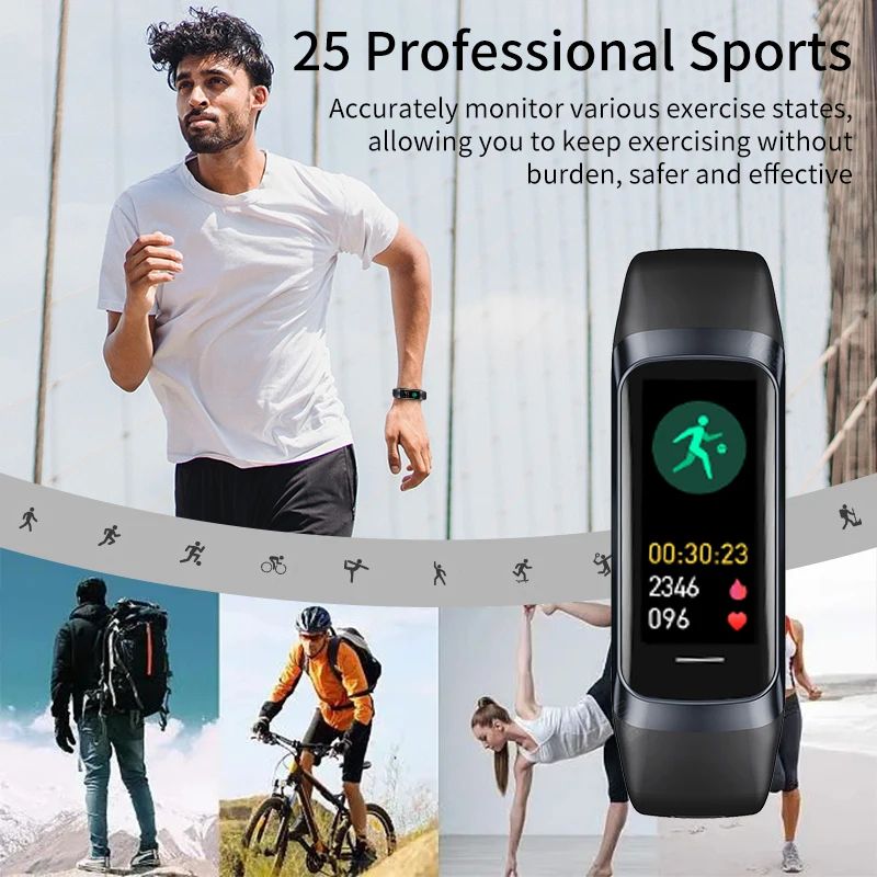 LIGE AMOLED Fitness Tracker Smartwatch For Women 3