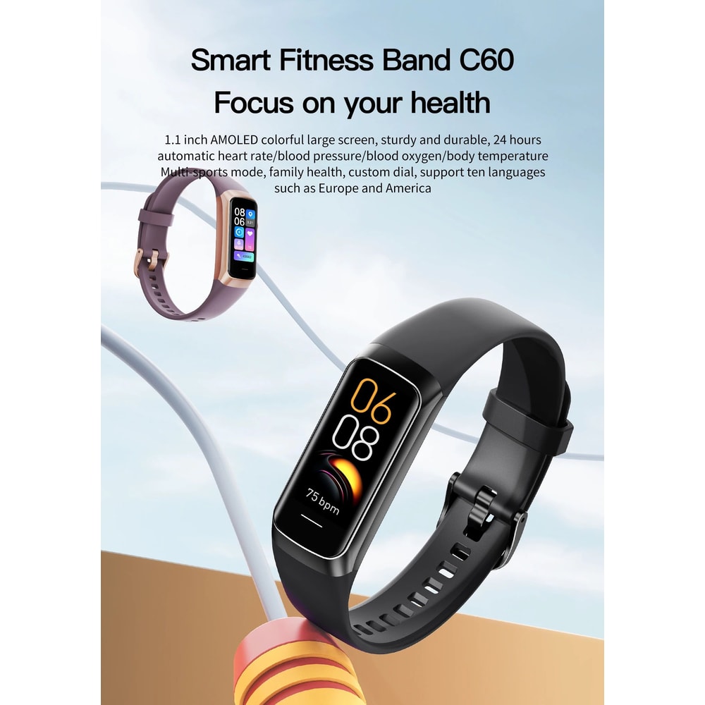 LIGE AMOLED Fitness Tracker Smartwatch For Women 6