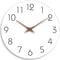 12 Inch Silent Wooden Minimalist Wall Clock 0