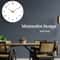 12 Inch Silent Wooden Minimalist Wall Clock 3