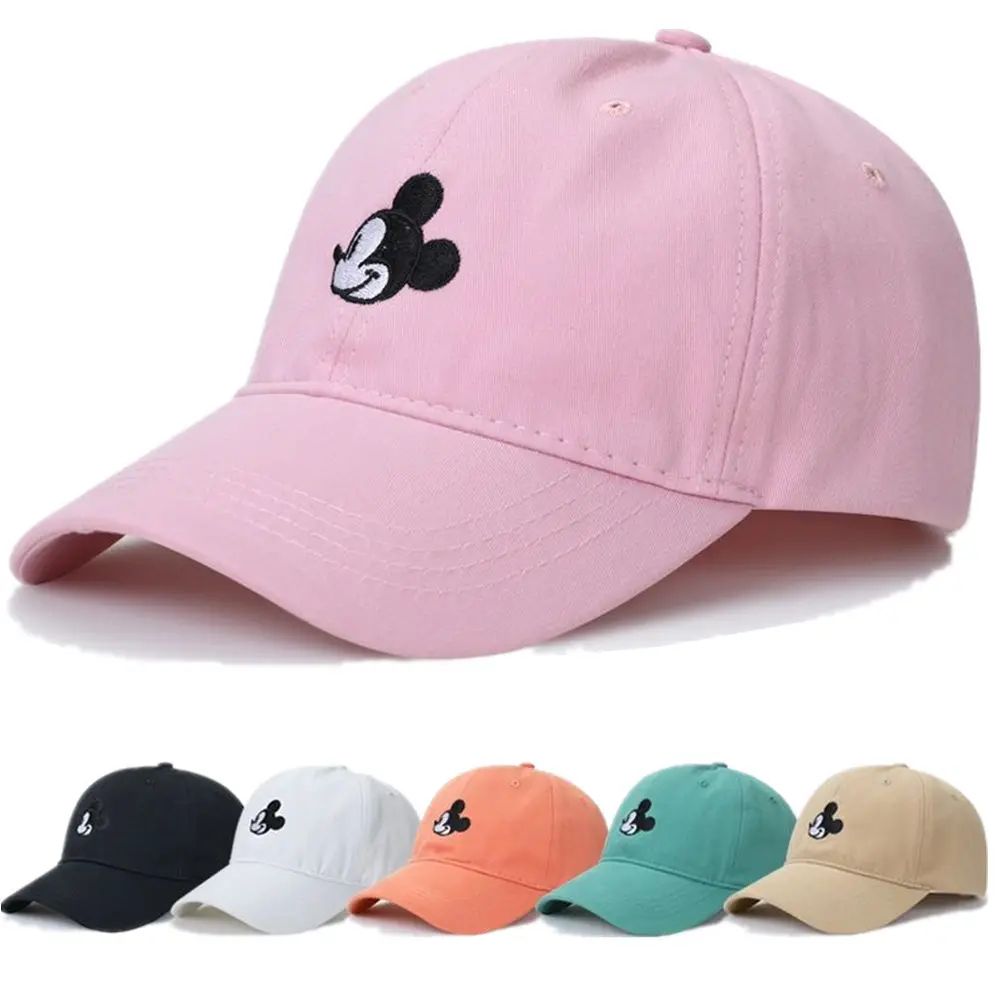 Unisex Mickey Cartoon Cotton Baseball Cap 0