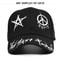 Graffiti Letter Patchwork Snapback Baseball Cap 5