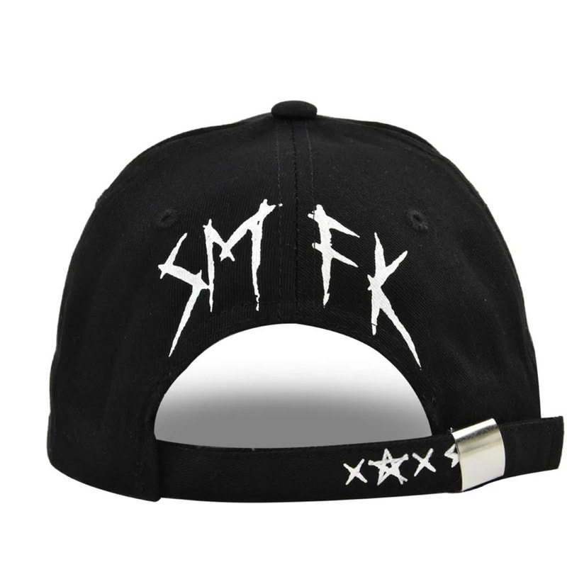 Graffiti Letter Patchwork Snapback Baseball Cap 6