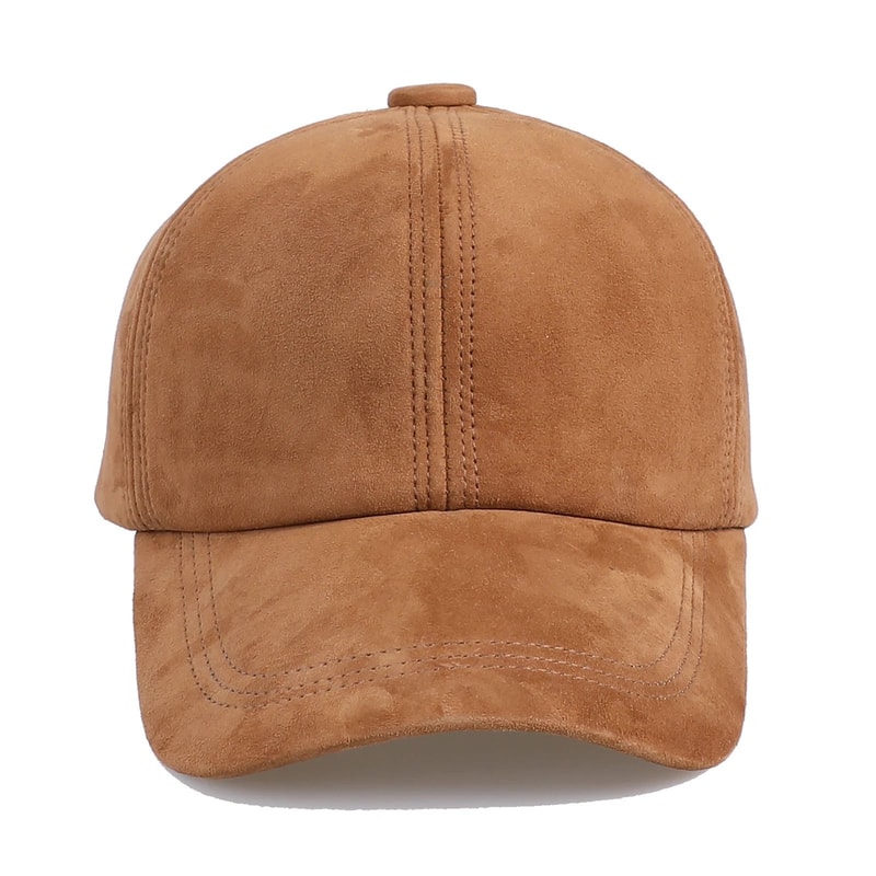 BOONJOVIA Genuine Suede Leather Baseball Cap 2