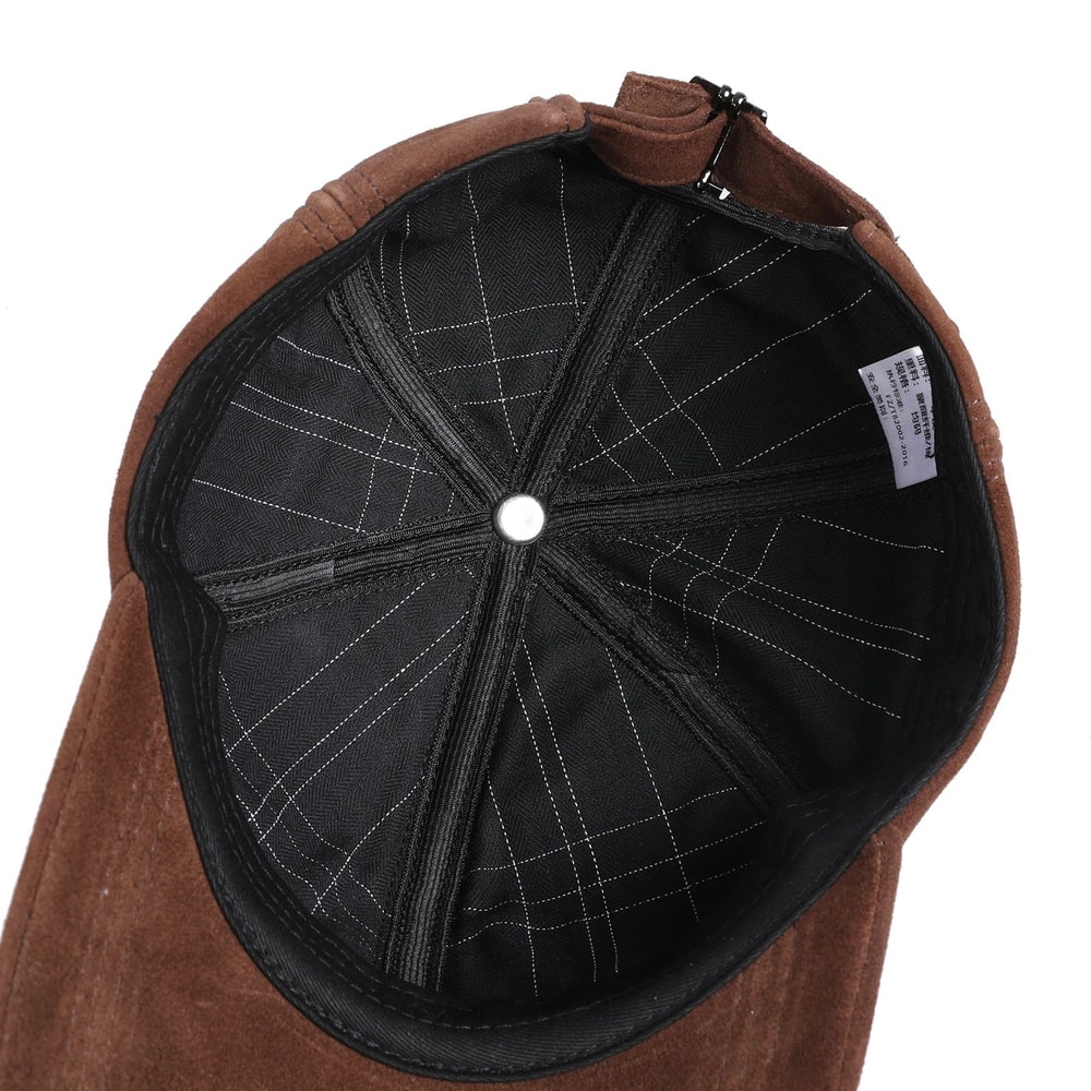 BOONJOVIA Genuine Suede Leather Baseball Cap 14