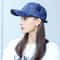 Kpop Graffiti Letter Vegan Leather Baseball Cap 2