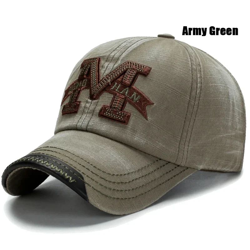 Vintage Washed Embroidered Baseball Cap 8