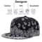 West Coast Cashew Flower Snapback Baseball Cap 2