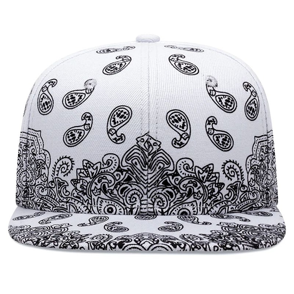 West Coast Cashew Flower Snapback Baseball Cap 3