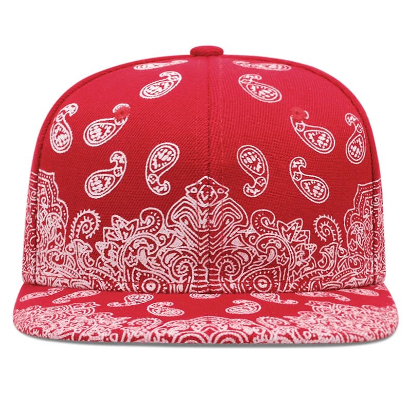 West Coast Cashew Flower Snapback Baseball Cap 4