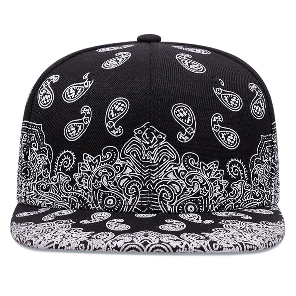 West Coast Cashew Flower Snapback Baseball Cap 5