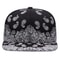West Coast Cashew Flower Snapback Baseball Cap 5