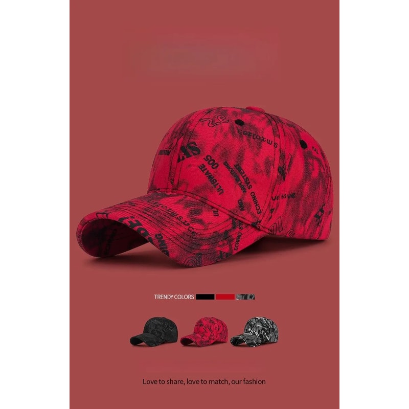 Cool Cotton Print Sport Baseball Cap 6