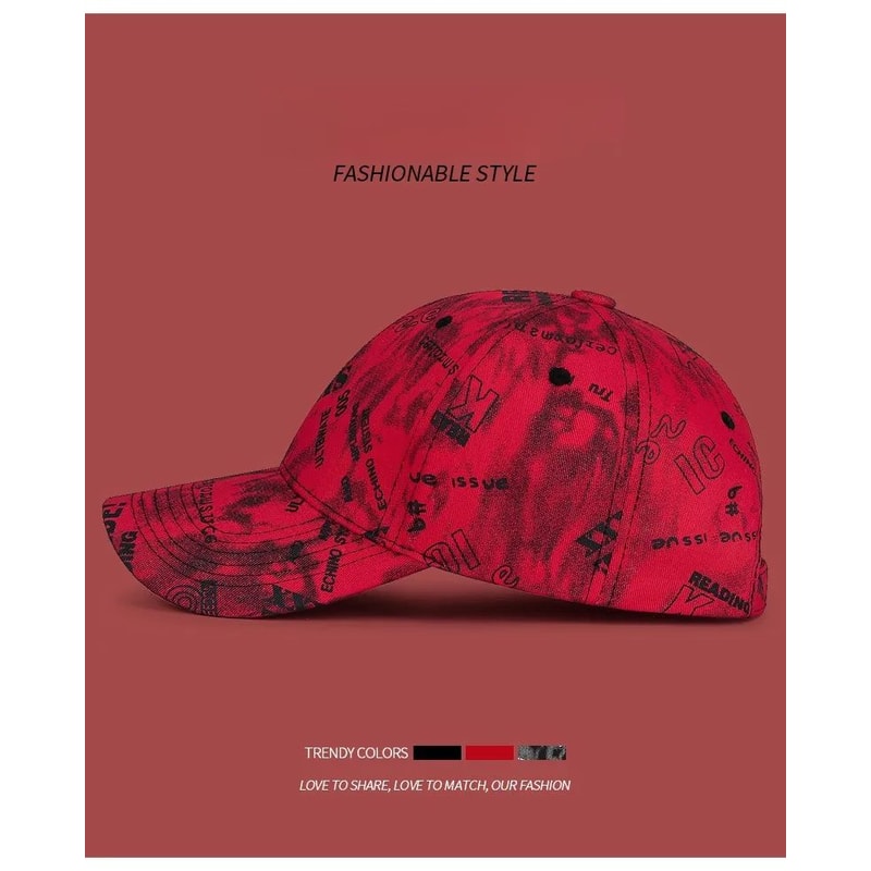 Cool Cotton Print Sport Baseball Cap 9