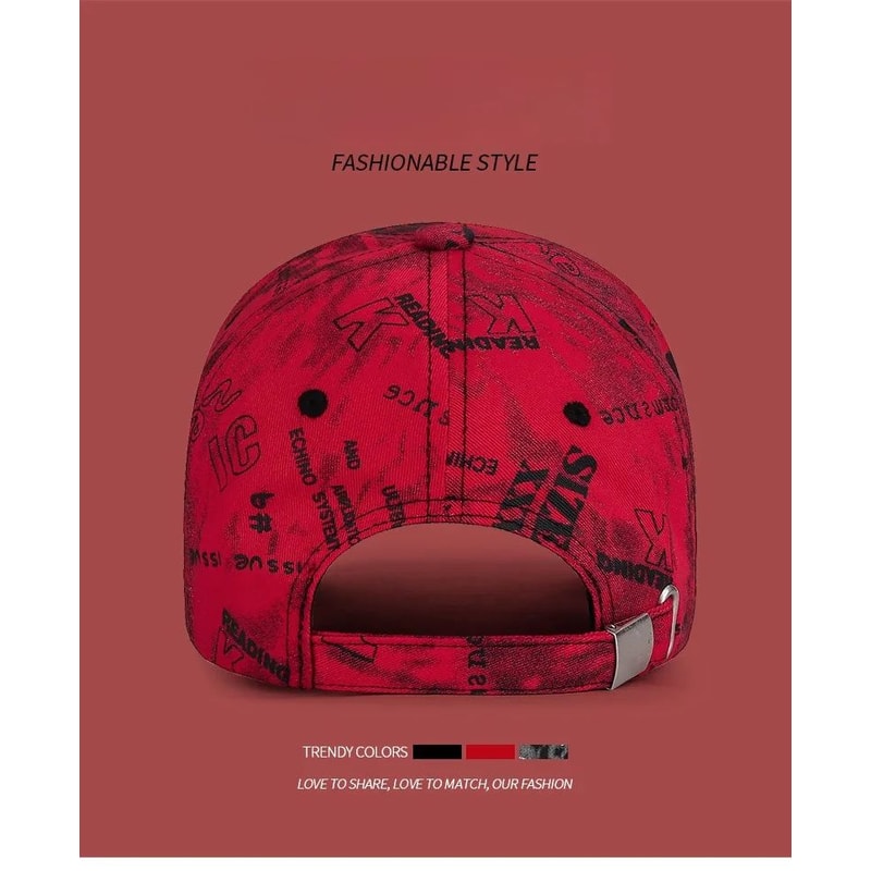 Cool Cotton Print Sport Baseball Cap 10