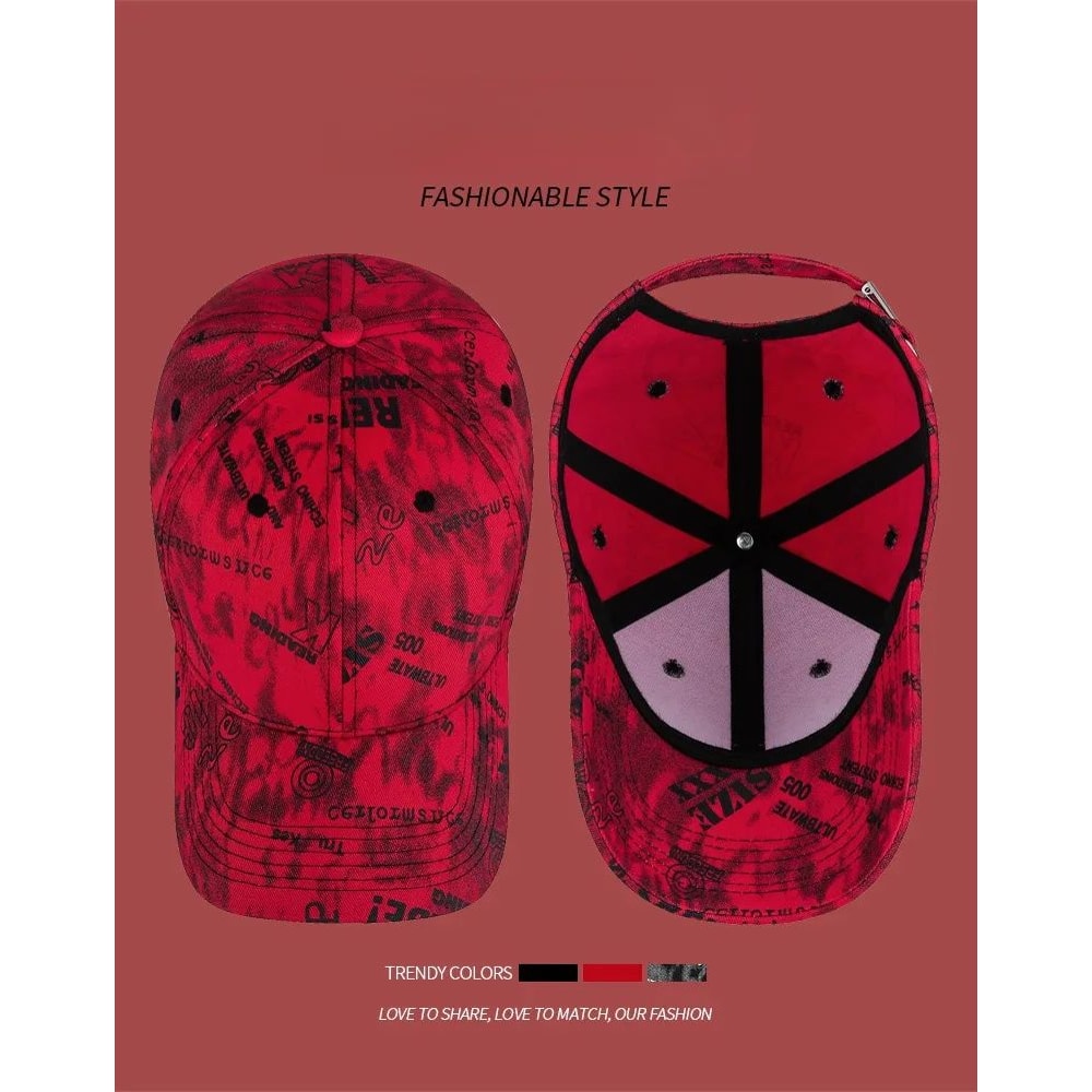 Cool Cotton Print Sport Baseball Cap 11