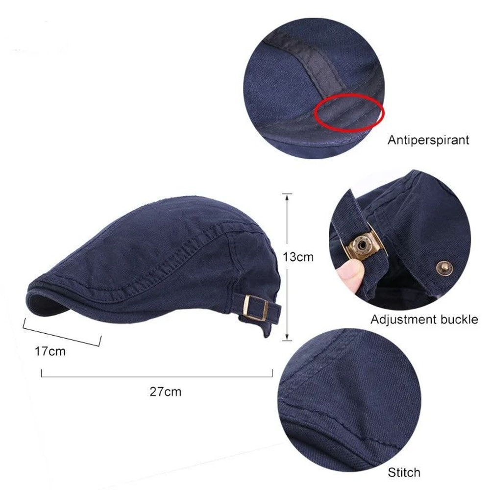 Cotton Hunting Adjustable Buckle Baseball Cap 2