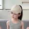 Kids High Ponytail Bowknot Baseball Cap 7