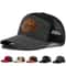 Shark Leather Label 7 Panel Mesh Trucker Cap 0