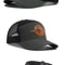 Shark Leather Label 7 Panel Mesh Trucker Cap 8