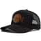 Shark Leather Label 7 Panel Mesh Trucker Cap 17